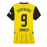 Borussia Dortmund Serhou Guirassy #9 Fußballbekleidung Heimtrikot Damen 2024-25 Kurzarm